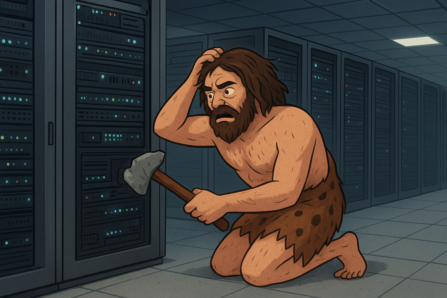 Don't be a caveman